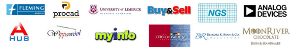 SEO Ireland Clients - Sample of clients past and present