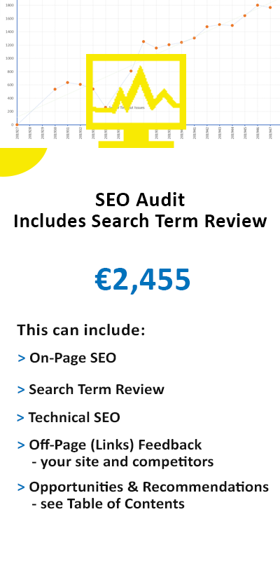 Search Term Keyword Grouped segmented report